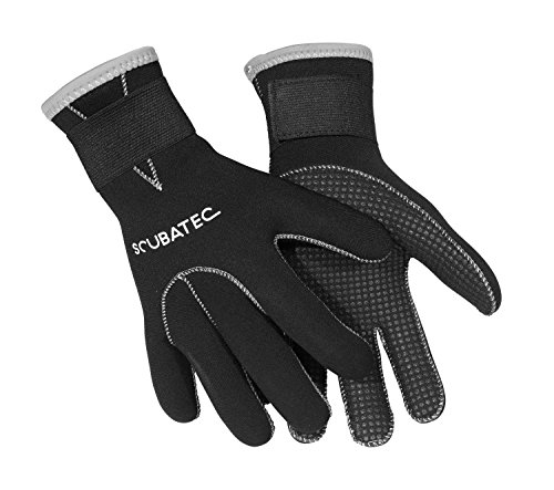 Scubatec 3mm Handschuhe, schwarz, L (9) von Scubatec