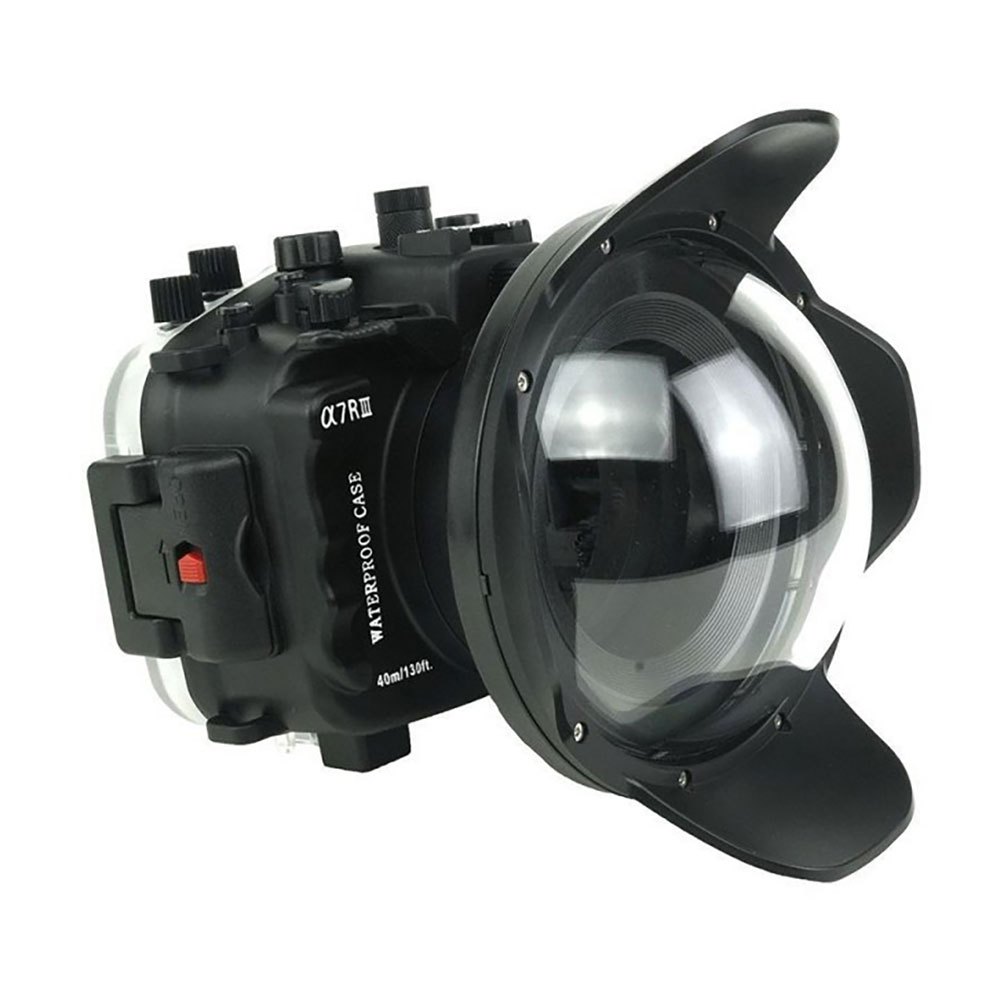 Sea Frogs Housing For Sony A7iii. A7riii With Flat Port And Dry Dome 8 Schwarz von Sea Frogs