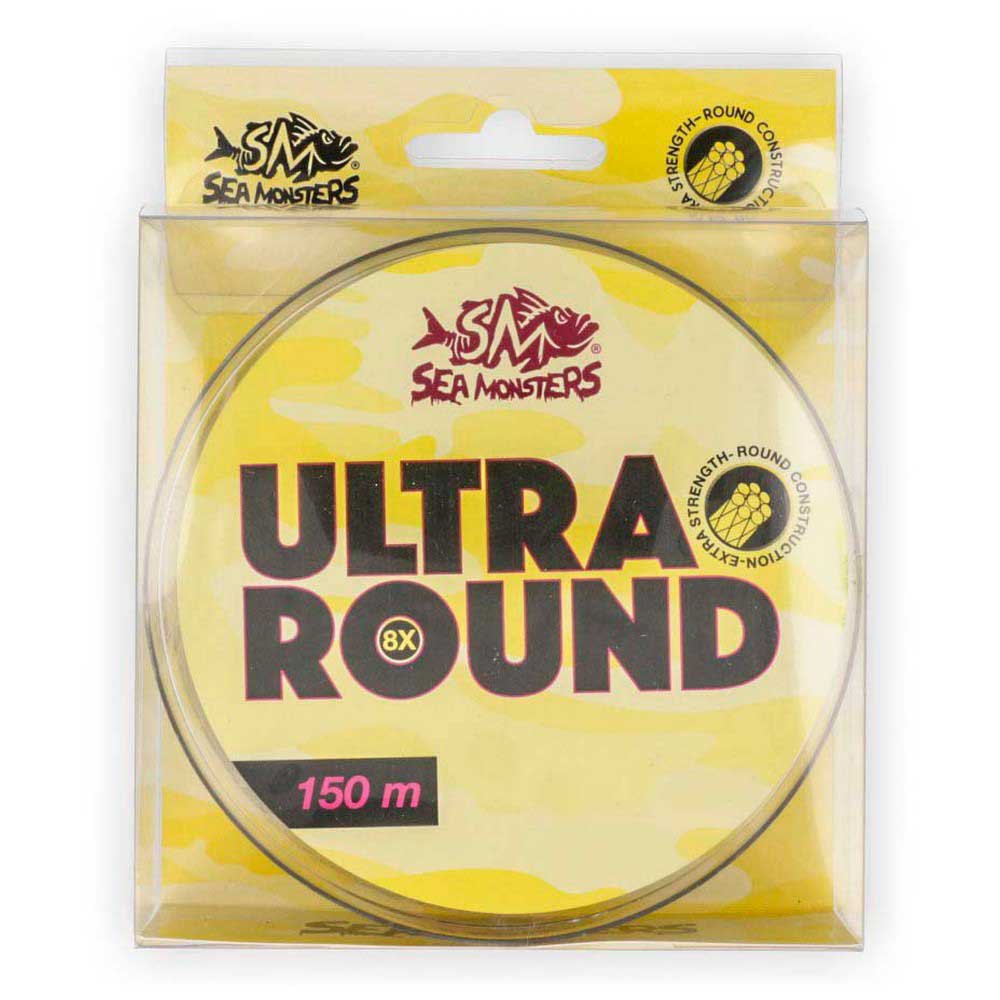 Sea Monsters Ultra Round 150 M Braided Line Gelb 0.140 mm von Sea Monsters