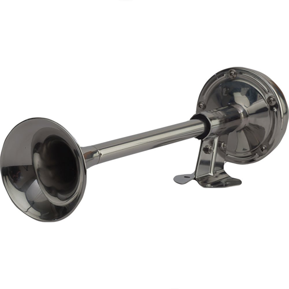 Sea-dog Line Single Compact Electric Trumpet Horn Silber von Sea-dog Line