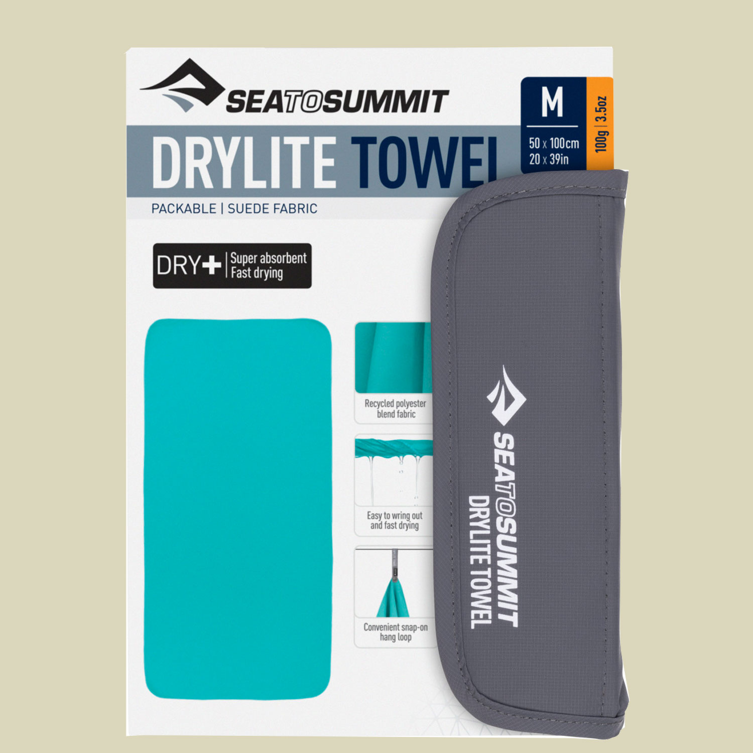 Drylite Towel Größe XL  Farbe baltic von Sea to Summit