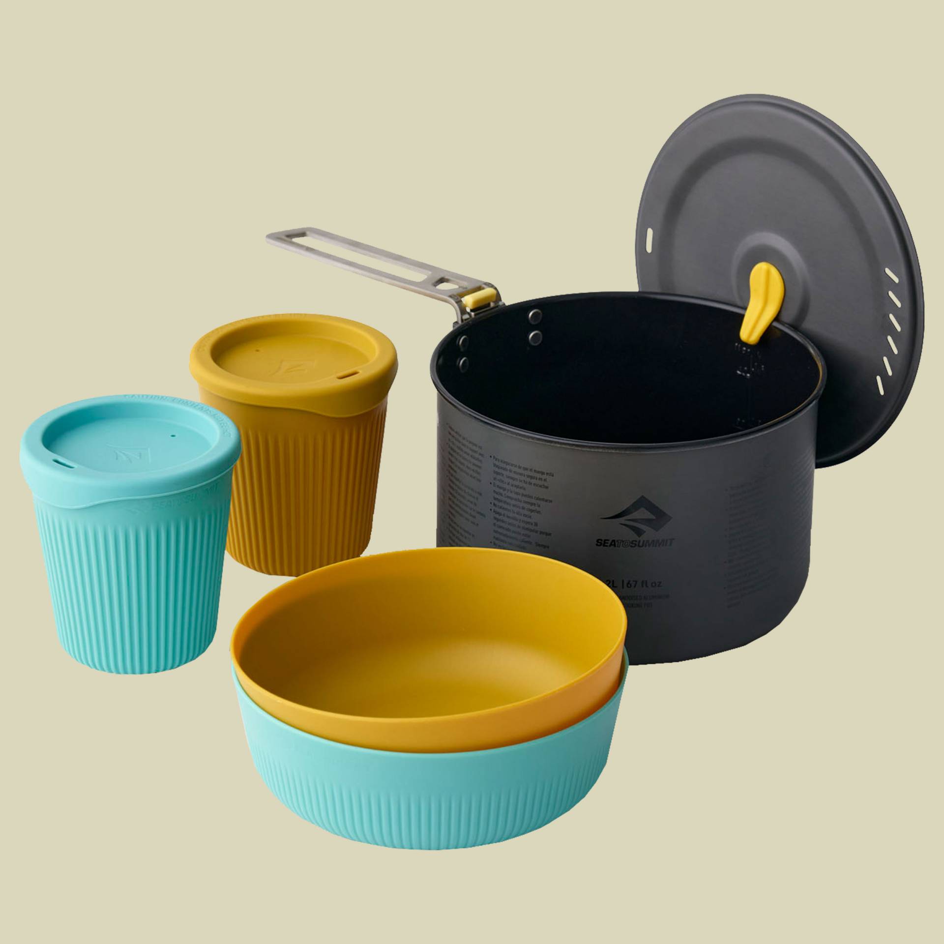 Frontier UL One Pot Cook Set [2P] [5 Piece] 2 Personen von Sea to Summit