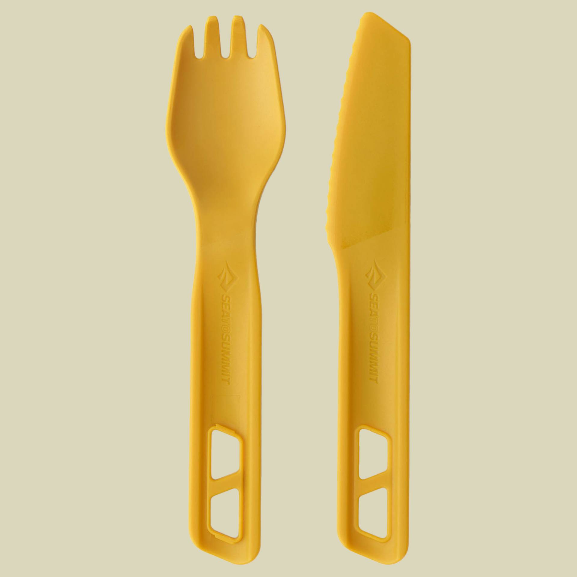 Passage Cutlery Set 2 piece one size gelb - yellow von Sea to Summit