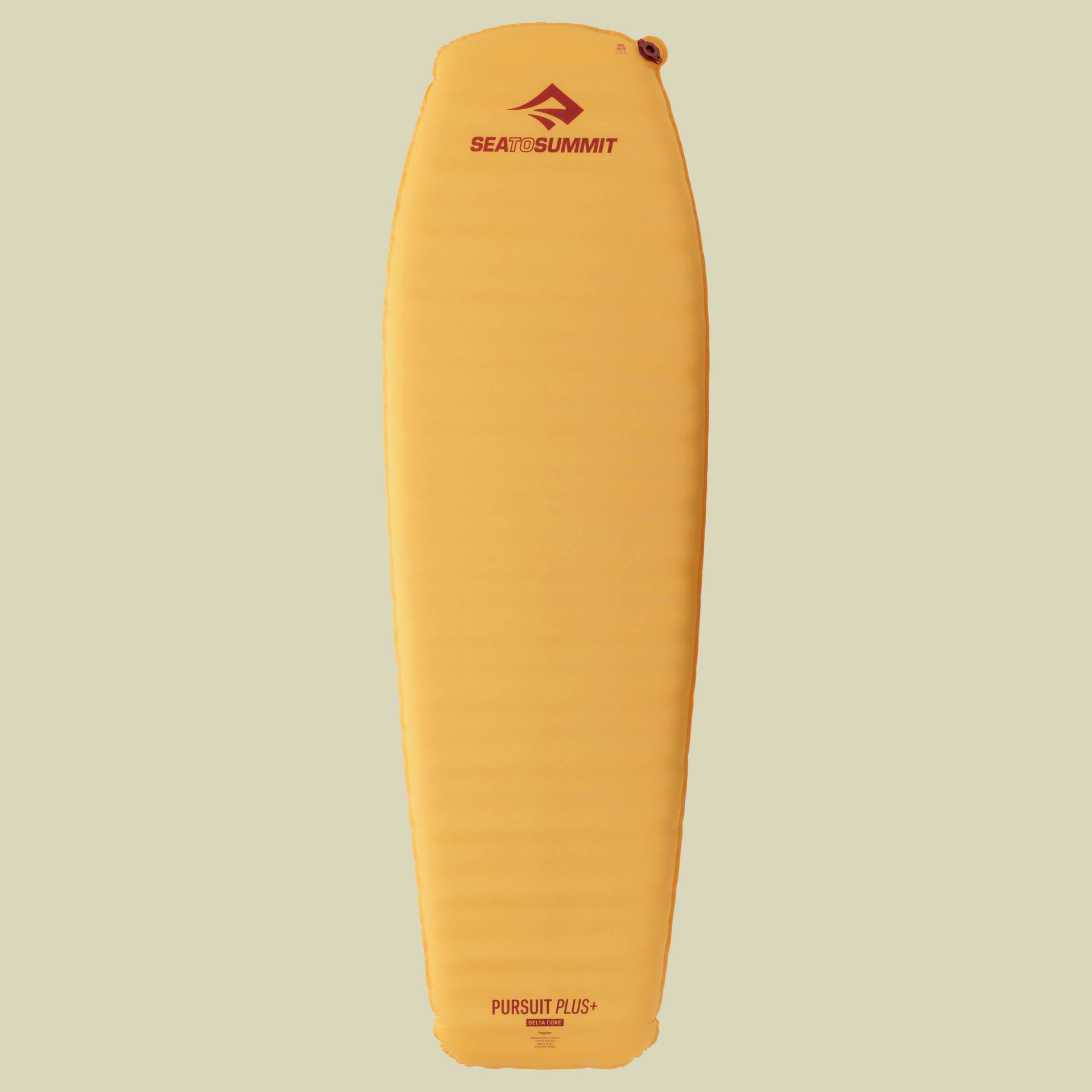 Pursuit Plus SI Mat (RCS) 183 x 56 cm gelb Regular Farbe zinnia orange von Sea to Summit