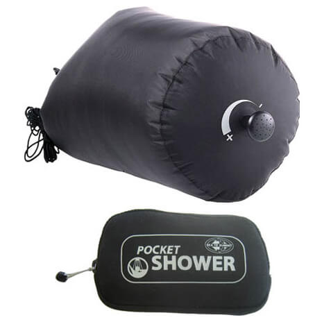 Sea to Summit - Pocket Shower - Campingdusche schwarz von Sea to Summit