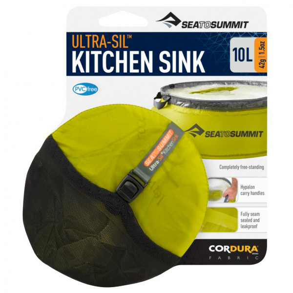 Sea to Summit - Ultra-Sil Kitchen Sink 10L - Waschschüssel Gr 10 l grün von Sea to Summit