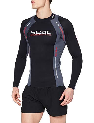 Seac Warm Guard Long Herren Thermo-Schutzweste aus 5mm Neopren, Rash Guard zum Schnorcheln und Schwimmen als UV-Schutz Seac Warm Guard Long Herren Thermo-Schutzweste aus 5mm Neopren, Rash Guard zum Schnorcheln und Schwimmen als UV-Schutz von Seac