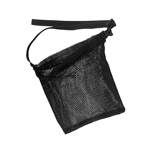SEAC Net Bag Standard-Netztasche mit verstellbarem Hüftgurt, schwarz, 50x40cm von Seac