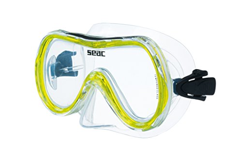 Seac Salina Siltra - PVC Snorkeling Maske - Gelb von Seac