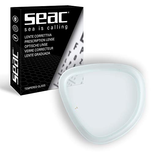 Seac Uni Fox und E-Fox Optische Glaeser fuer, Korrekturlinse für Tauchermaske in beide Richtungen, durchsichtig, -3.50/ von Seac