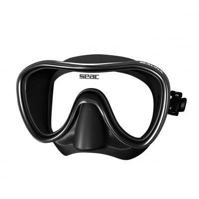 Seac Uni Maske Salina S/BL, Black, 9444N von Seac