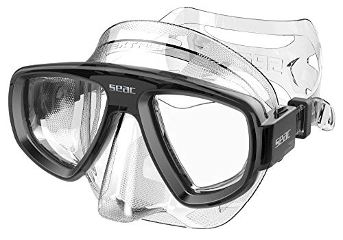 Seac Extreme50, Tauch- und Speerfischermaske mit optionalen optischen Gläsern von Seac