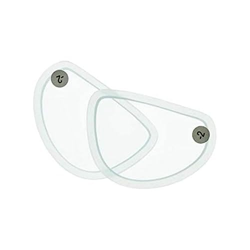 Seac Unisex-Adult Italia DX Optische Glaeser Fuer Rechts, Korrekturlinse für Tauchermaske, durchsichtig, 2 von Seac