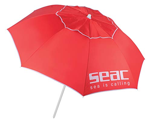 Seac Unisex-Adult Sombrero Strohschirm, Rot, One Size von Seac