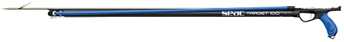 SEAC Unisex – Erwachsene Target Harpune zum Speerfischen mit doppelter Mündung für Rundschlingen, schwarz, 110 cm von SEAC