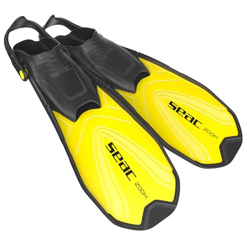 Seac Zoom Kurze Schwimm- und Schnorchelflossen für Erwachsene und Kinder. von Seac