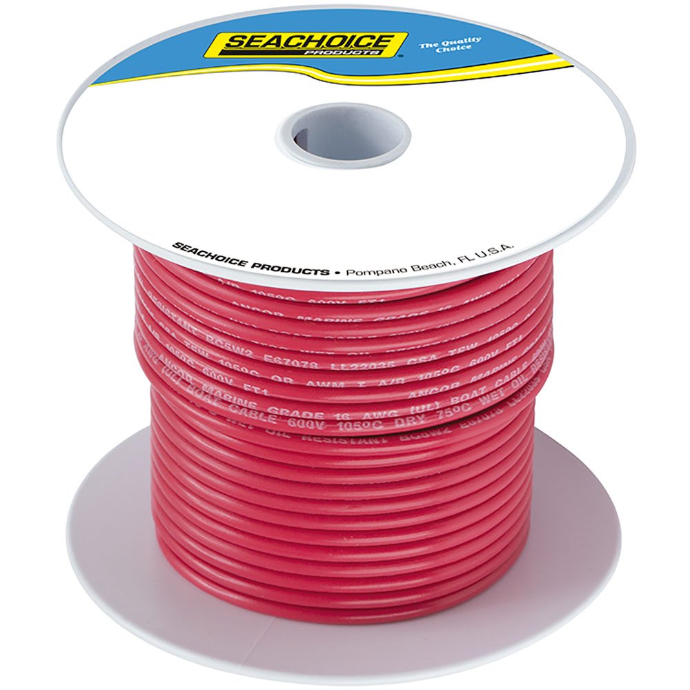 Seachoice 14 Awg Marine Wire Rot 30.5 m von Seachoice