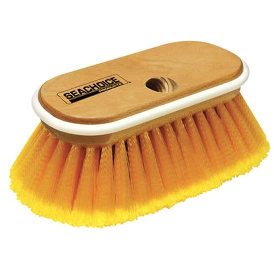 Seachoice Deck Brush Beige,Orange Soft von Seachoice