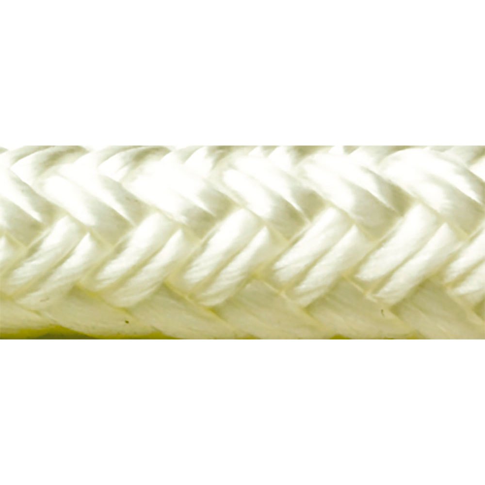 Seachoice Double Braid Dock Rope 6.1 M Weiß 3/8´´ von Seachoice