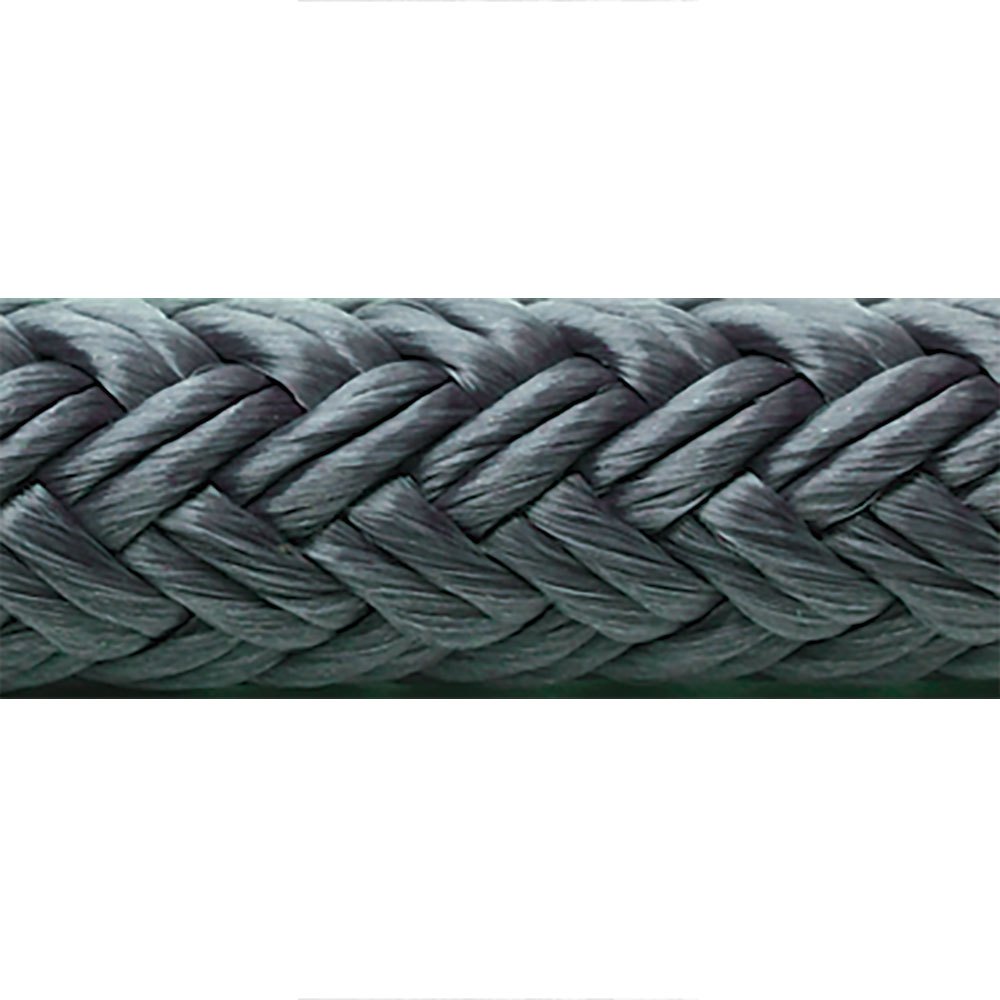 Seachoice Dock Line 16 Mm Double Braided Nylon Rope Grau 10.7 m von Seachoice