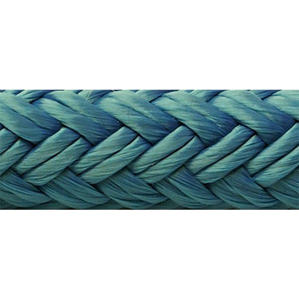 Seachoice Dock Line Double Braided Nylon Rope Blau 12 mm x 6 m von Seachoice