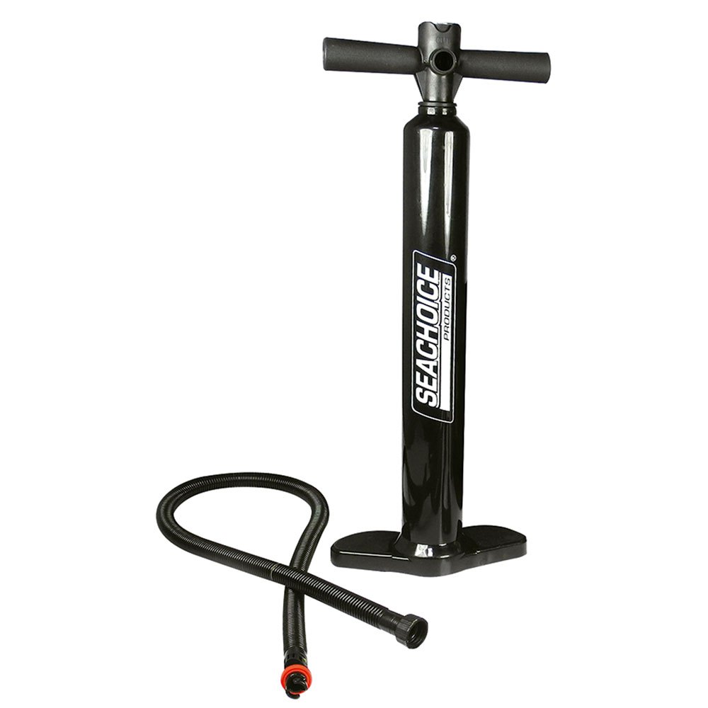 Seachoice Dual Action Pump With Gauge Schwarz von Seachoice