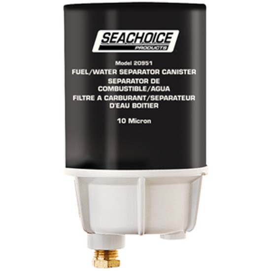 Seachoice Engine Fuel Water Separating Filter Schwarz Outboard von Seachoice