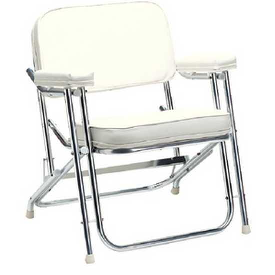 Seachoice Folding Deck Chair Weiß von Seachoice