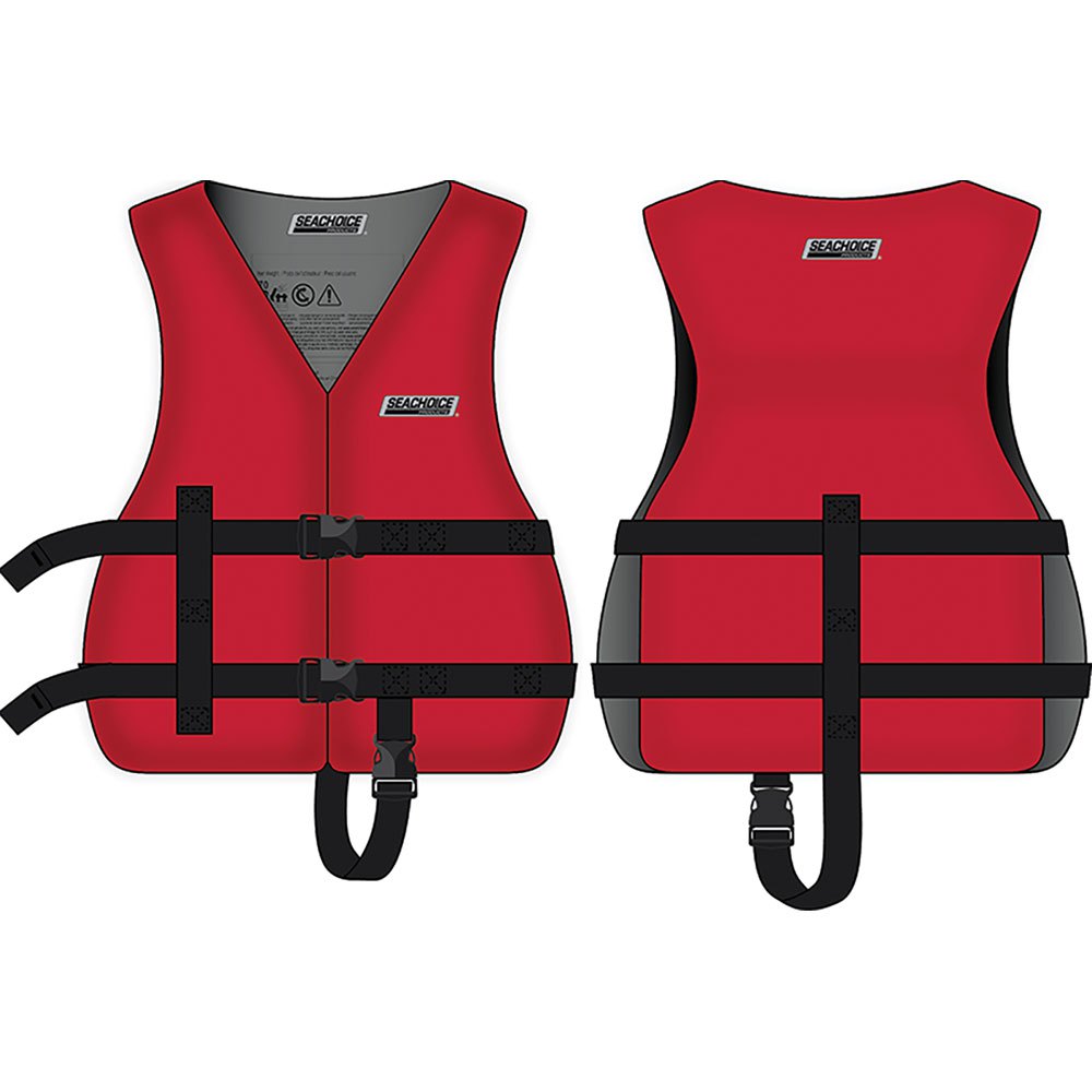 Seachoice General Purpose Lifejacket Rot >40 kg von Seachoice