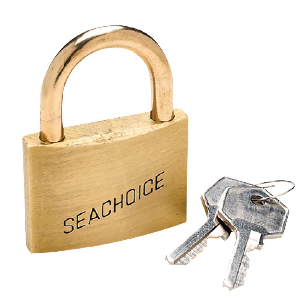 Seachoice Keyd-alike Brass Padlock Golden von Seachoice