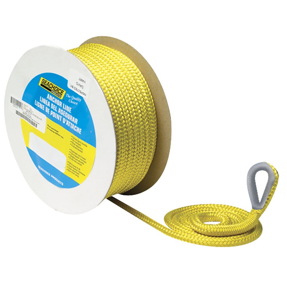 Seachoice Nylon Double Braid Anchor Rope 30.5 M Grün 3/8´´ von Seachoice