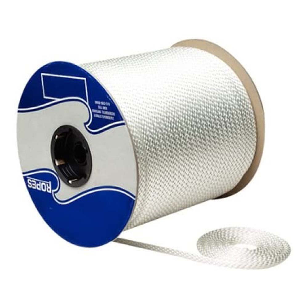 Seachoice Nylon Solid Braid Rope 304.8 M Weiß 1/8´´ von Seachoice