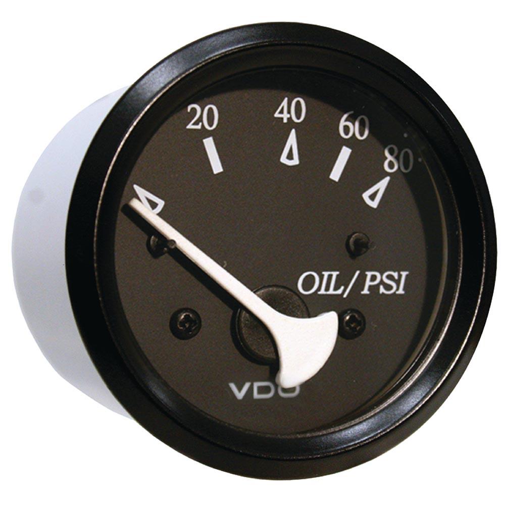 Seachoice Oil Pressure Gage Weiß,Schwarz von Seachoice