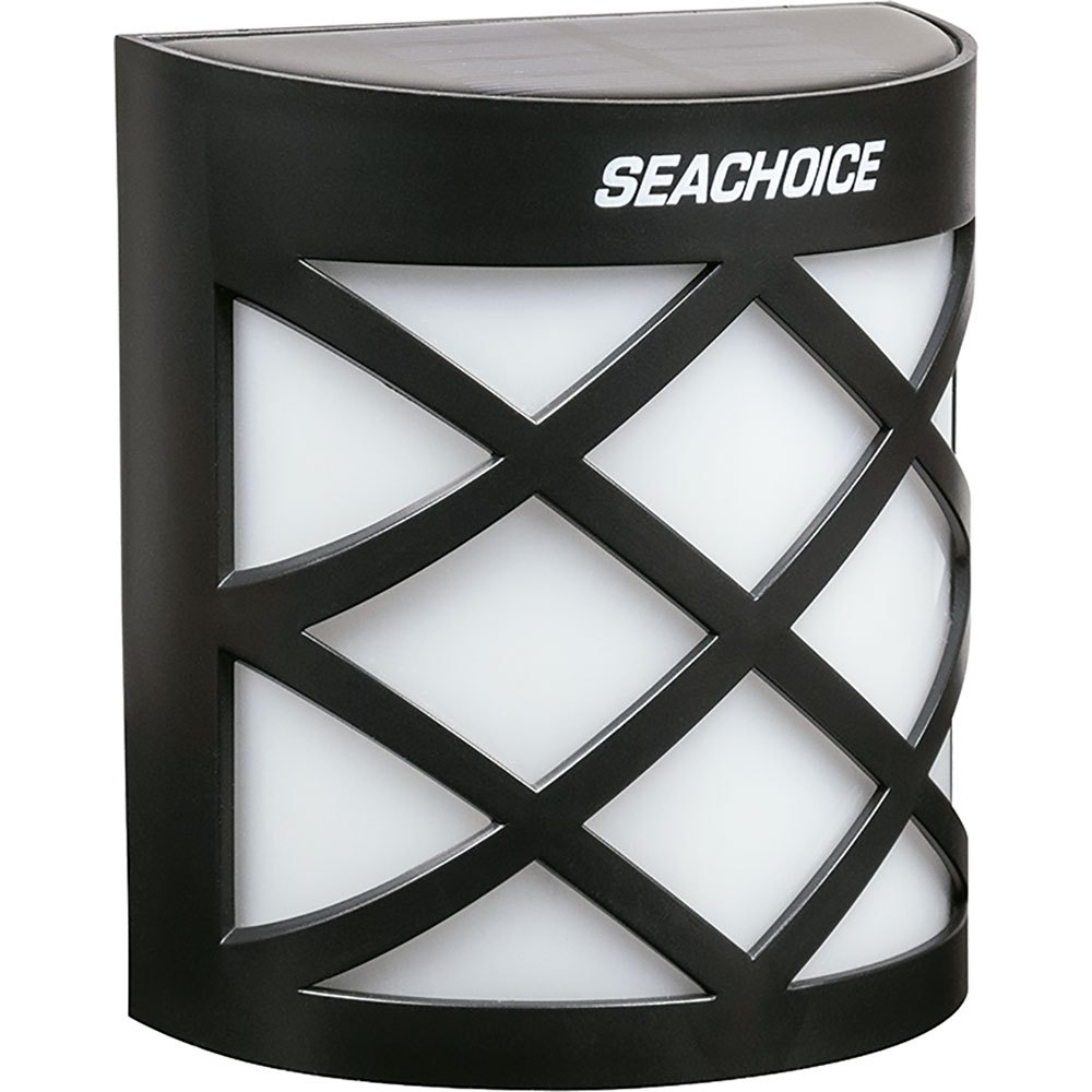 Seachoice Party Side Mount Solar Led Lamp 4 Units Schwarz 7-8 Lumens von Seachoice