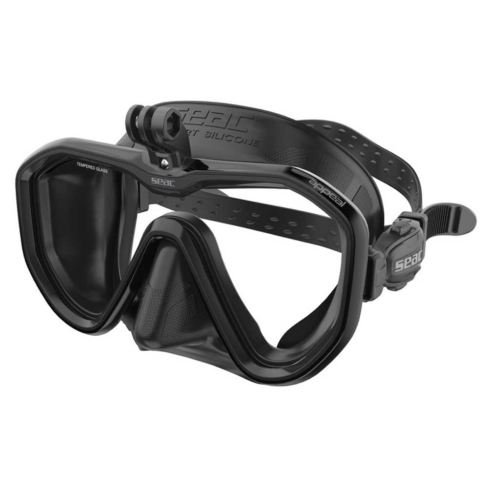 Seacsub Appeal Pro A. Black Mask Schwarz von Seacsub