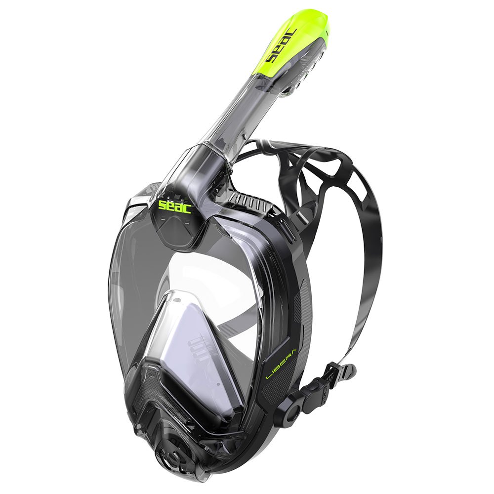 Seacsub Libera Snorkeling Mask Schwarz L-XL von Seacsub