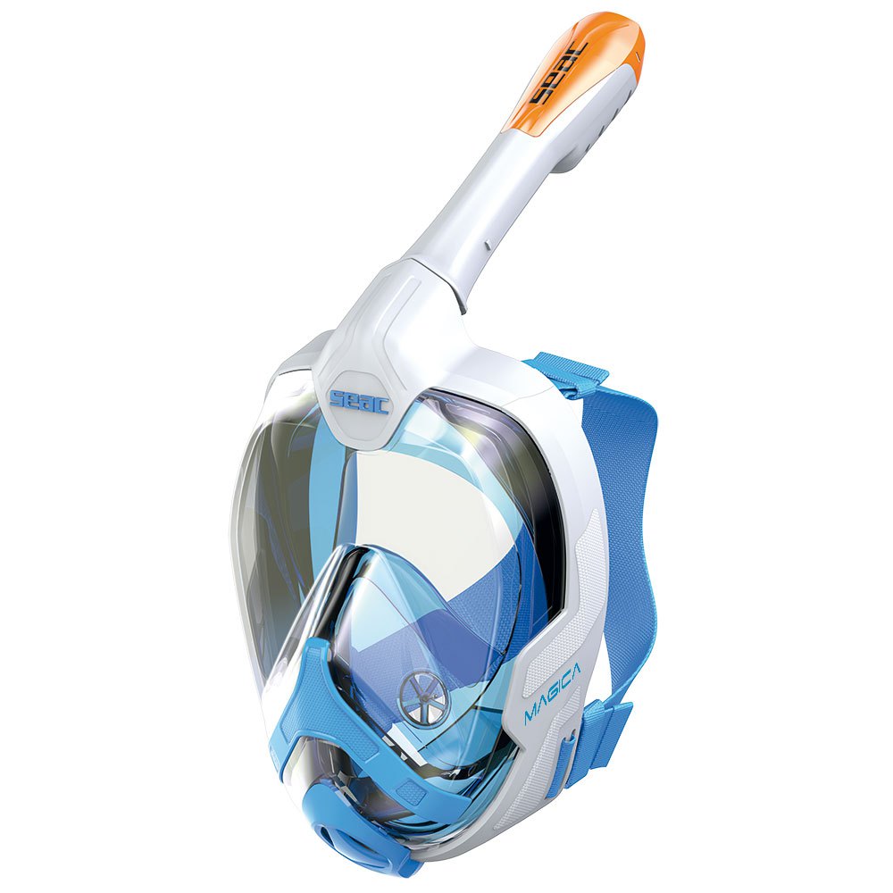 Seacsub Magica Snorkeling Mask Weiß,Blau L-XL von Seacsub