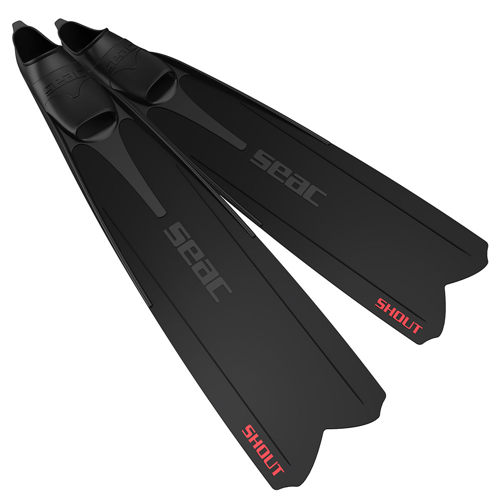 Seacsub Shout S700 Spearfishing Fins Schwarz EU 43-44 von Seacsub