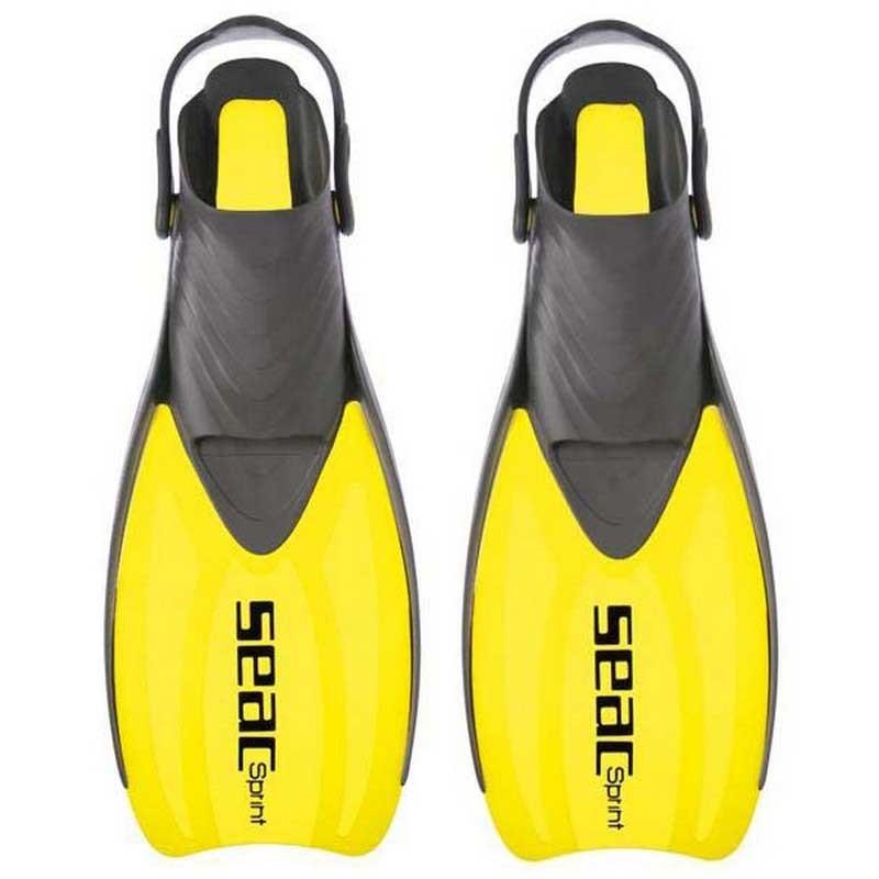 Seacsub Sprint Snorkeling Fins Gelb EU 32-35 von Seacsub