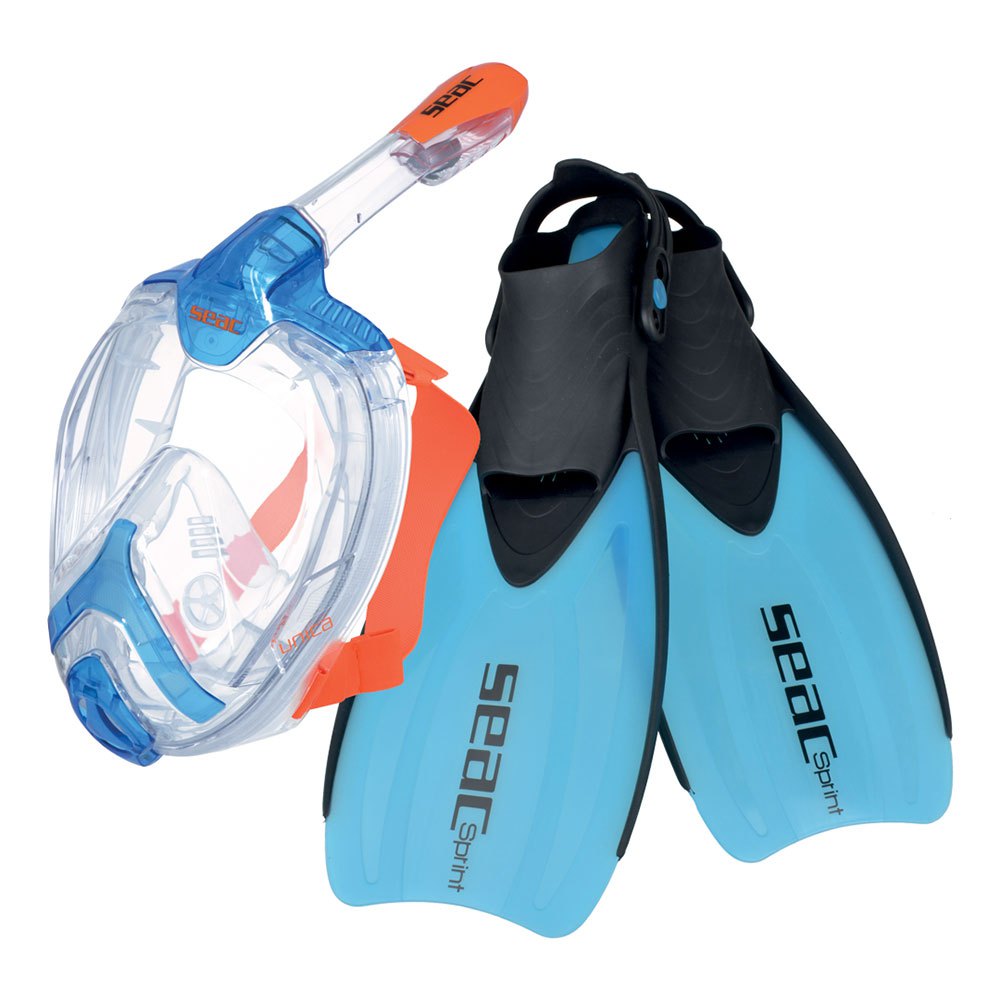 Seacsub Unica Medium Sprint Set Blau EU 36-38 von Seacsub