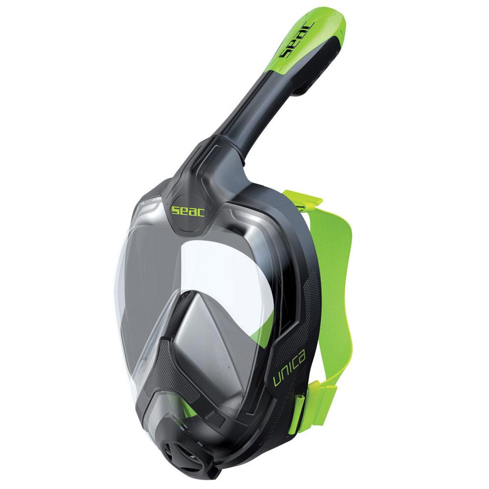 Seacsub Unica Snorkeling Mask Grün,Schwarz L-XL von Seacsub