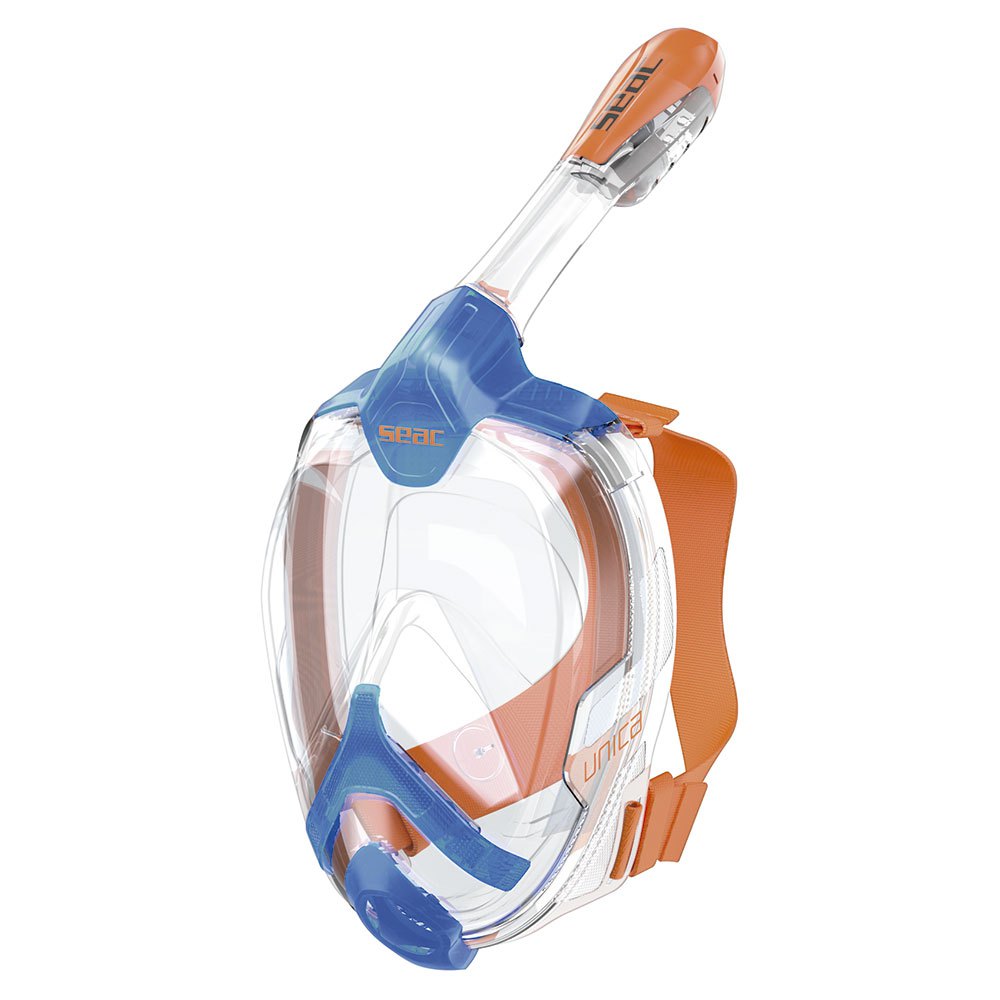 Seacsub Unica Snorkeling Mask Junior Orange,Blau von Seacsub