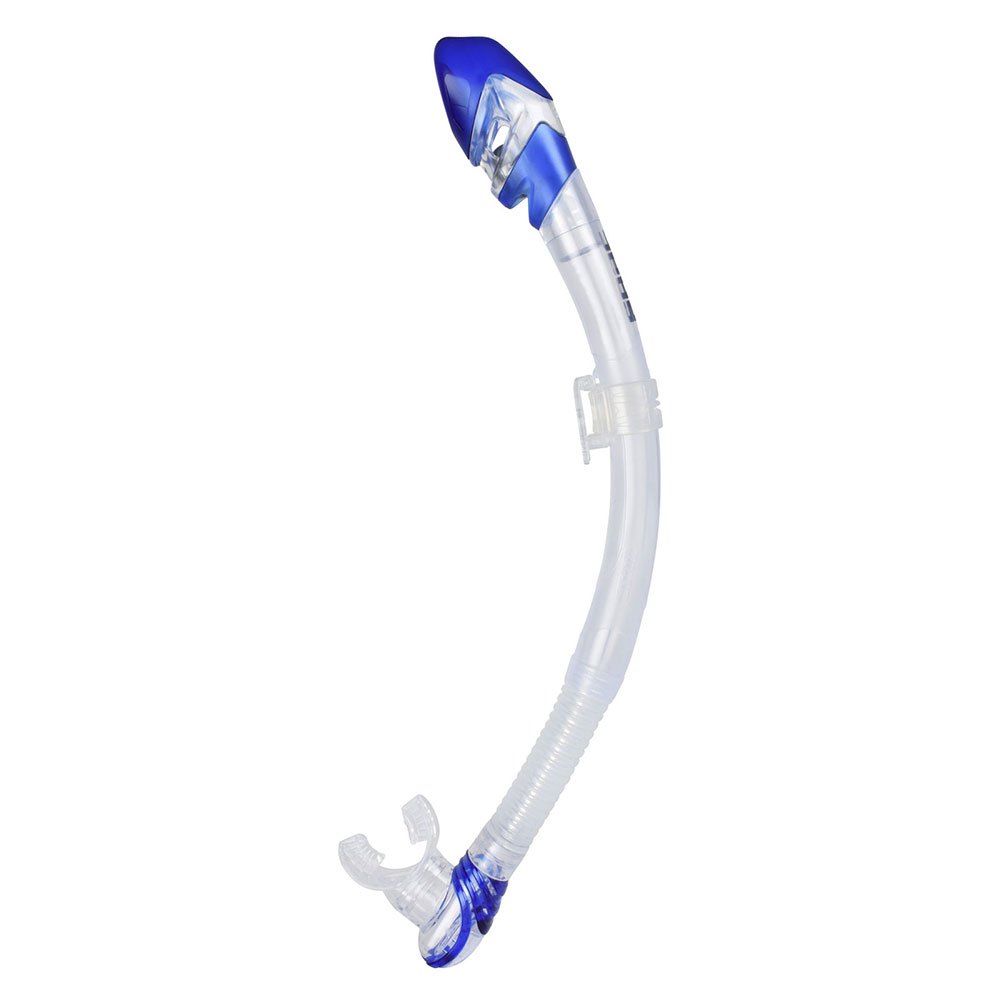 Seacsub Vortex Dry Silicone Diving Snorkel Durchsichtig,Blau von Seacsub