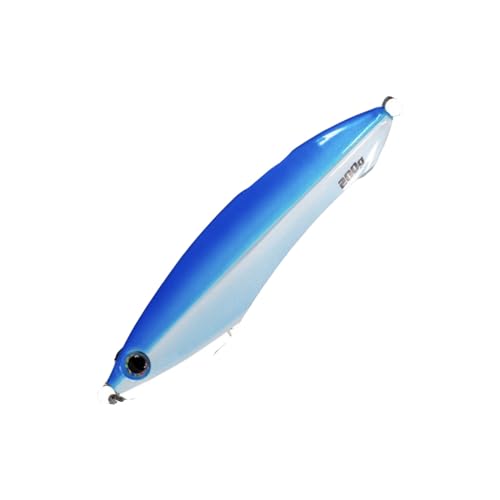 Seadra Aqua-Drop Slow Jig (Blau/Weiß, 100 g) von Seadra