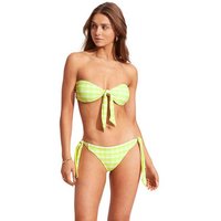 SEAFOLLY Damen Bikinioberteil Portofino Twist Tie Front Bandeau von Seafolly