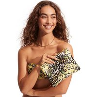 SEAFOLLY Damen Bikinioberteil Take Flight Bustier Bandeau von Seafolly