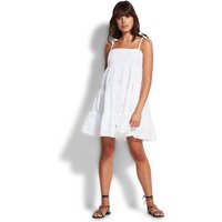 SEAFOLLY Damen Kleid Embroidery Tier Dress von Seafolly