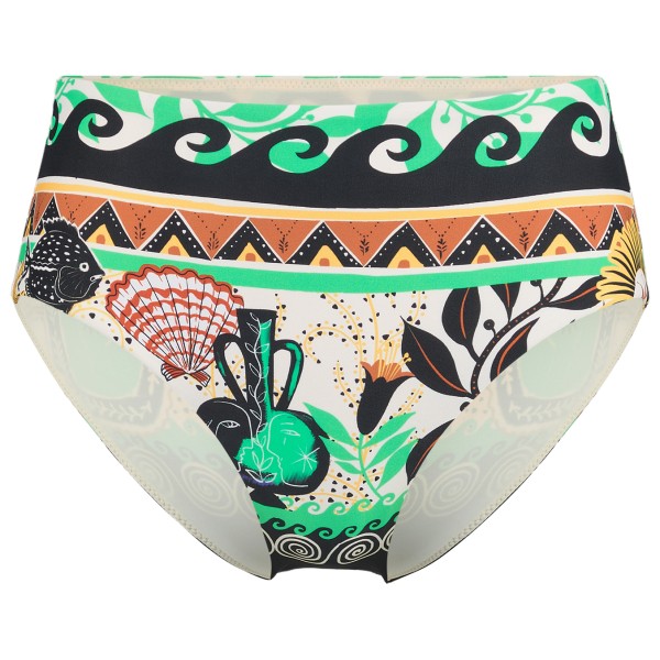 Seafolly - Women's Atlantis High Waisted Pant - Bikini-Bottom Gr 34;36;38;40;42 bunt;rosa von Seafolly