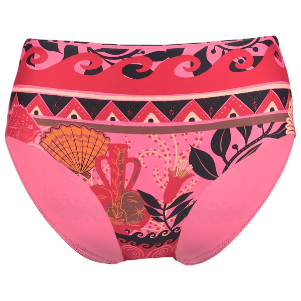 Seafolly - Women's Atlantis High Waisted Pant - Bikini-Bottom Gr 38 rosa von Seafolly