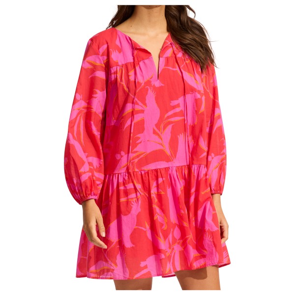 Seafolly - Women's Birds Of Paradise Cover Up - Kleid Gr S;XS rosa von Seafolly